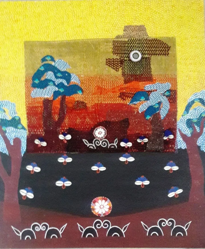 flora and fauna, œuvre de Rupinder kaur