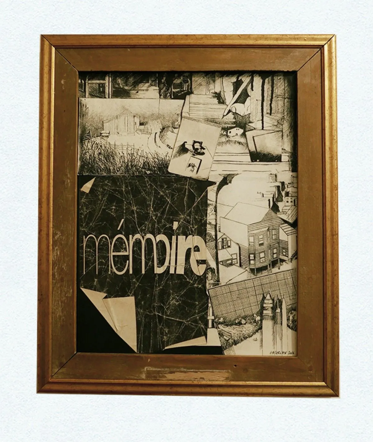 Mémoire, artwork by Christine Gasarian