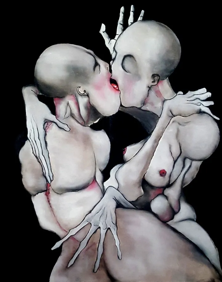 Love, artwork by Dominique Laude