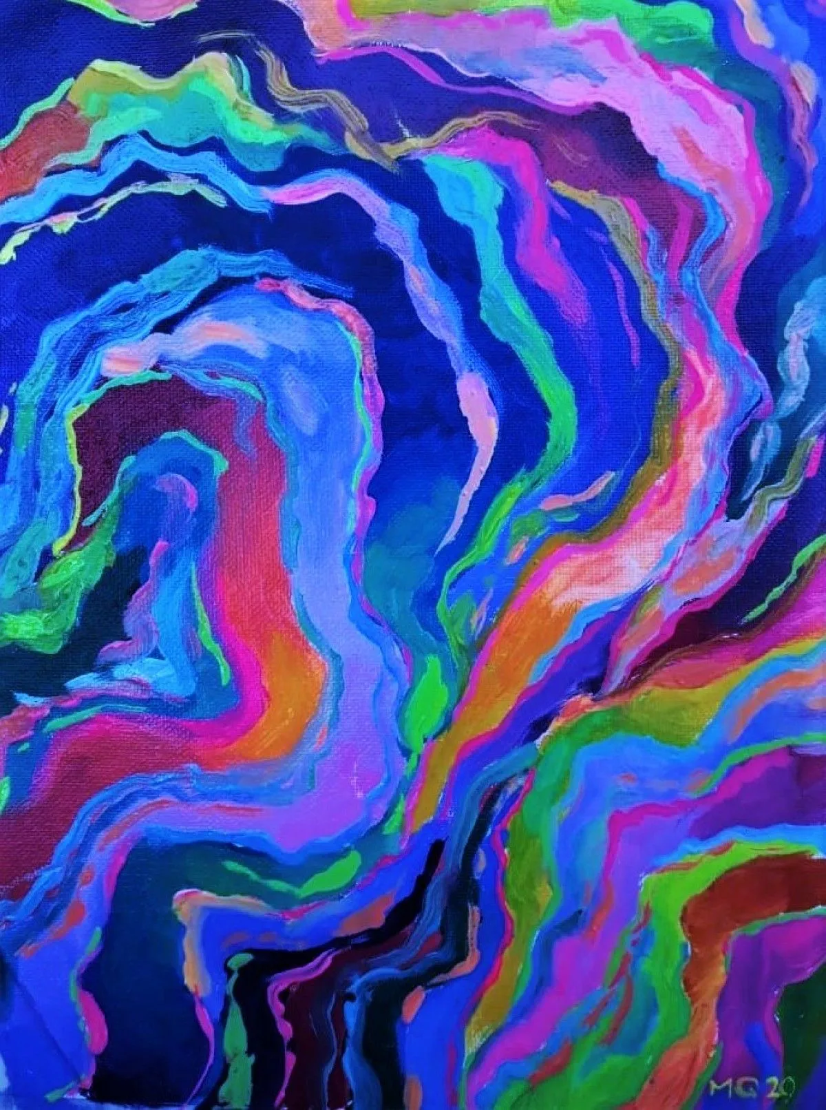 Contemplating the outside from the inside, œuvre de Marcela Quintanilla