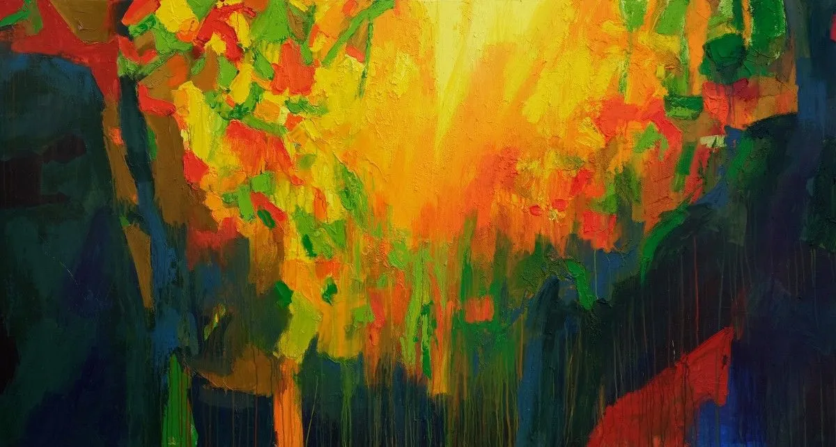 Spring Depth II, œuvre de Abhishek Kumar
