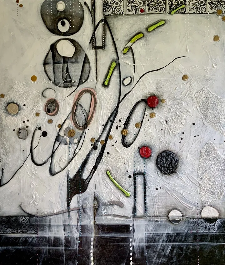 TOUT À L'OUEST, artwork by Sylvie Cloutier