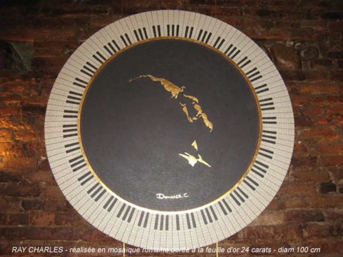 Ray charles, œuvre de Dominick Crochemore