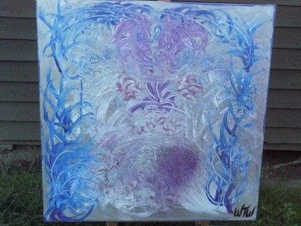 Magie d'Hiver, œuvre de VALERIE cantin
