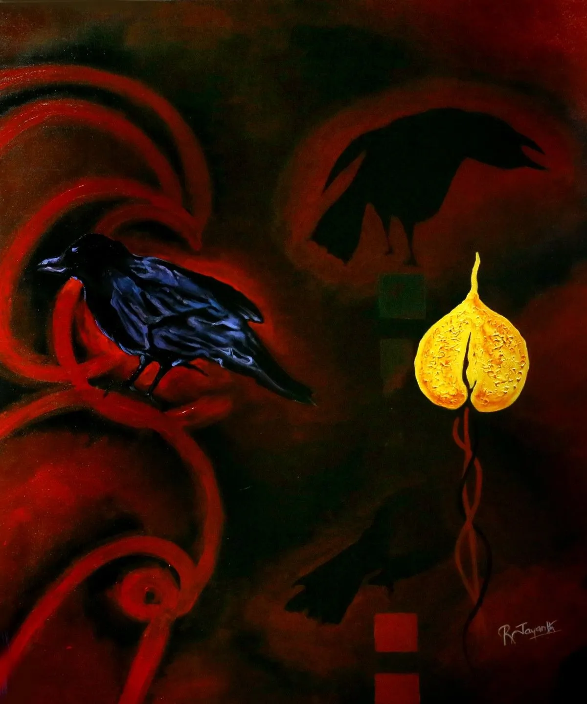 CRY FREEDOM, artwork by R. JAYANTH KUMAR