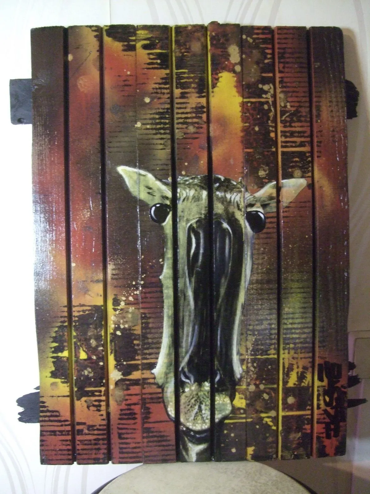 Giraaafe, œuvre de iksté art'