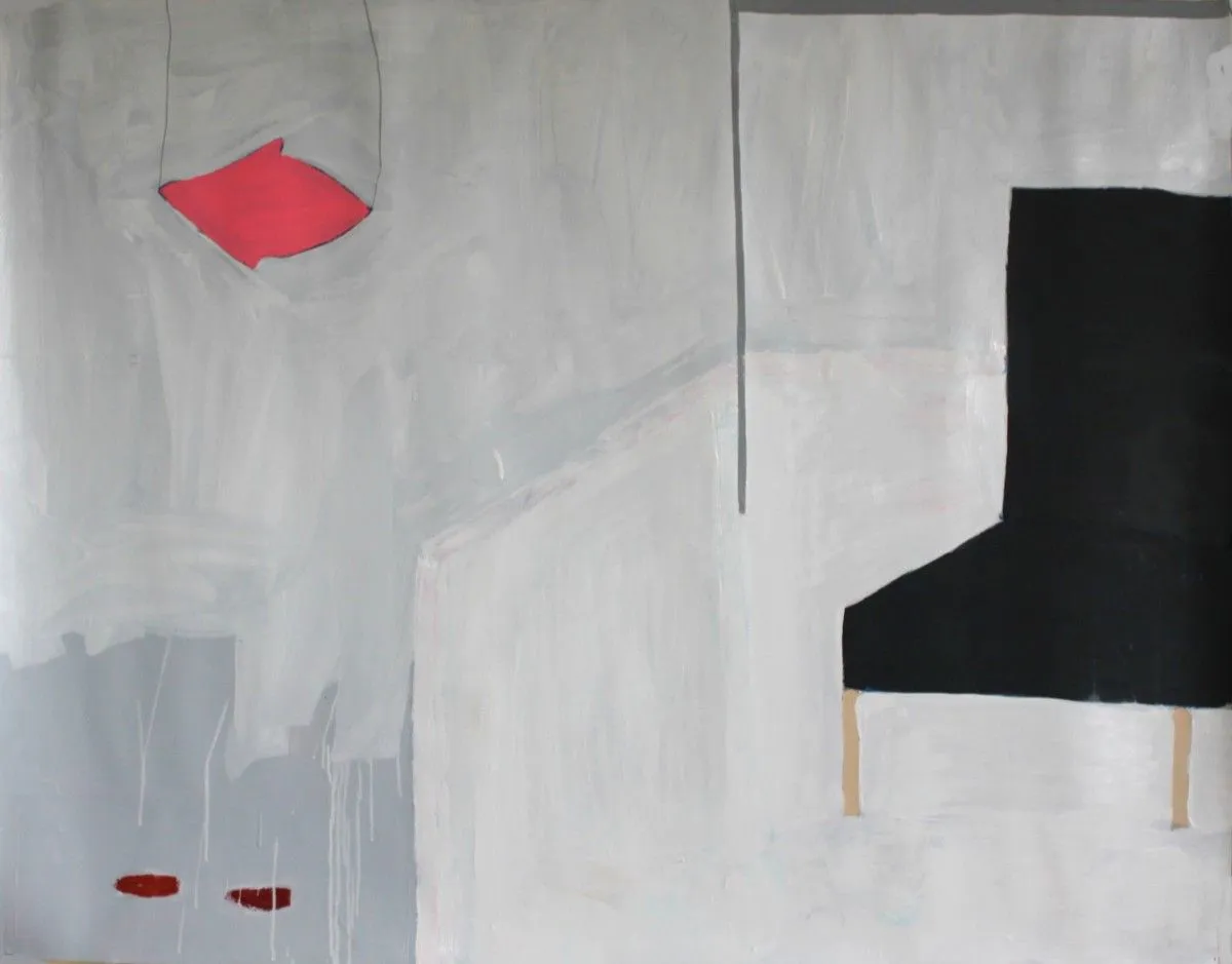 Black Chair, artwork by Mai-Britt Wolthers