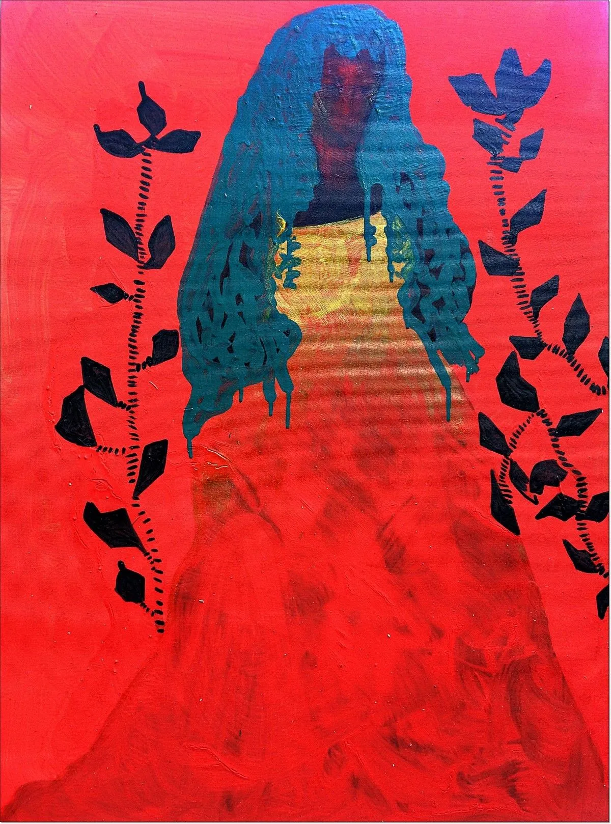Black Empress Dreaming, œuvre de Zazulete Anuca Romanta Ion
