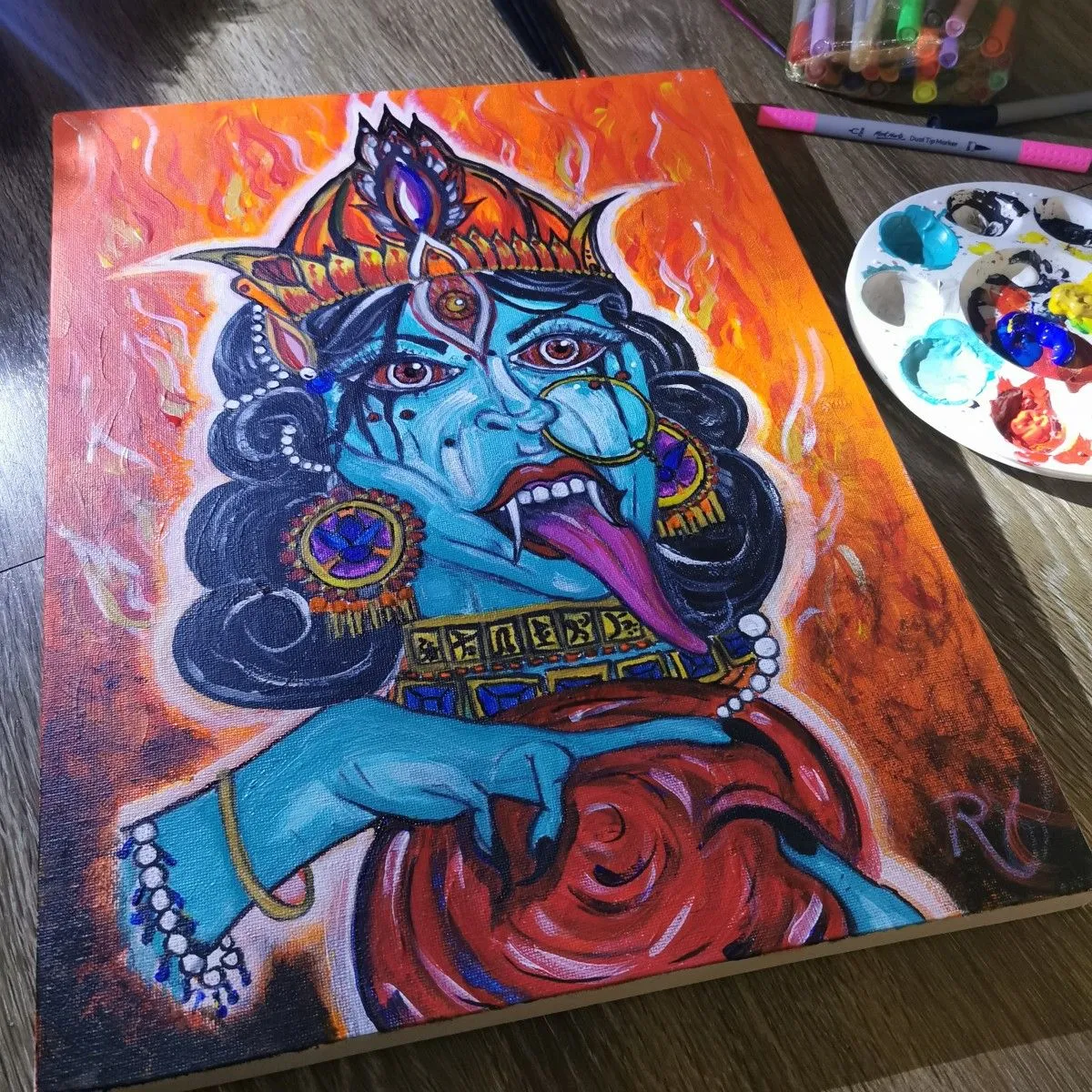 Kali, artwork by Roxanne Thibeault