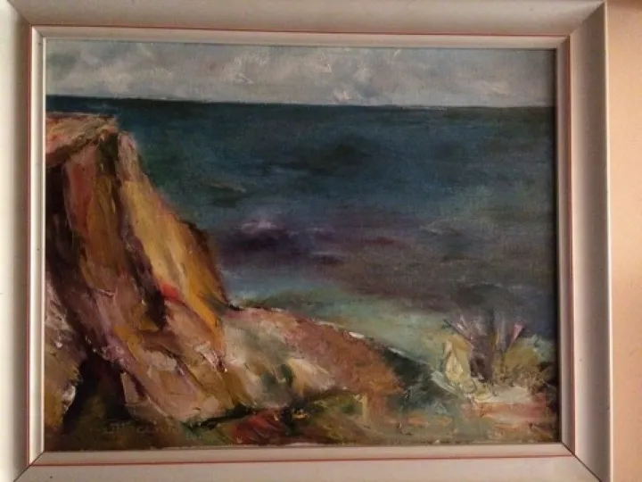 Cliff, œuvre de Claudia Macaria