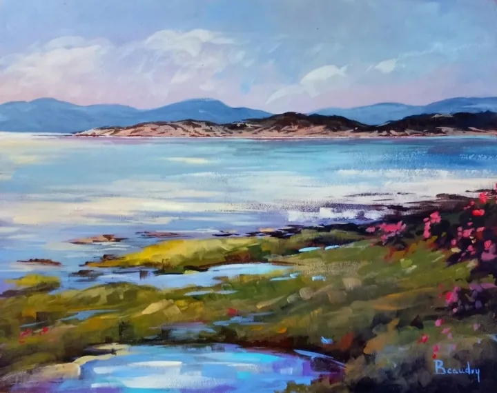 Un soupçon de rose, artwork by France Beaudry