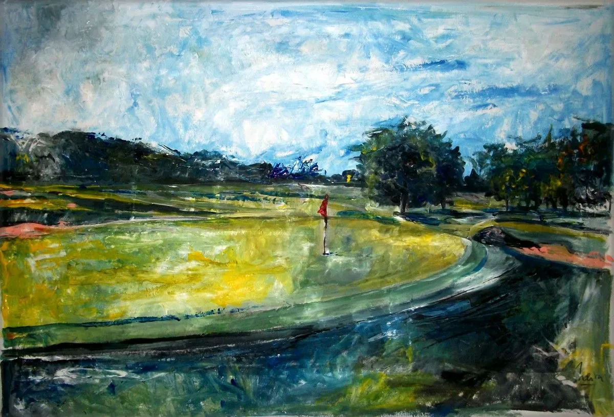 GOLF, œuvre de MARCELO NEIRA