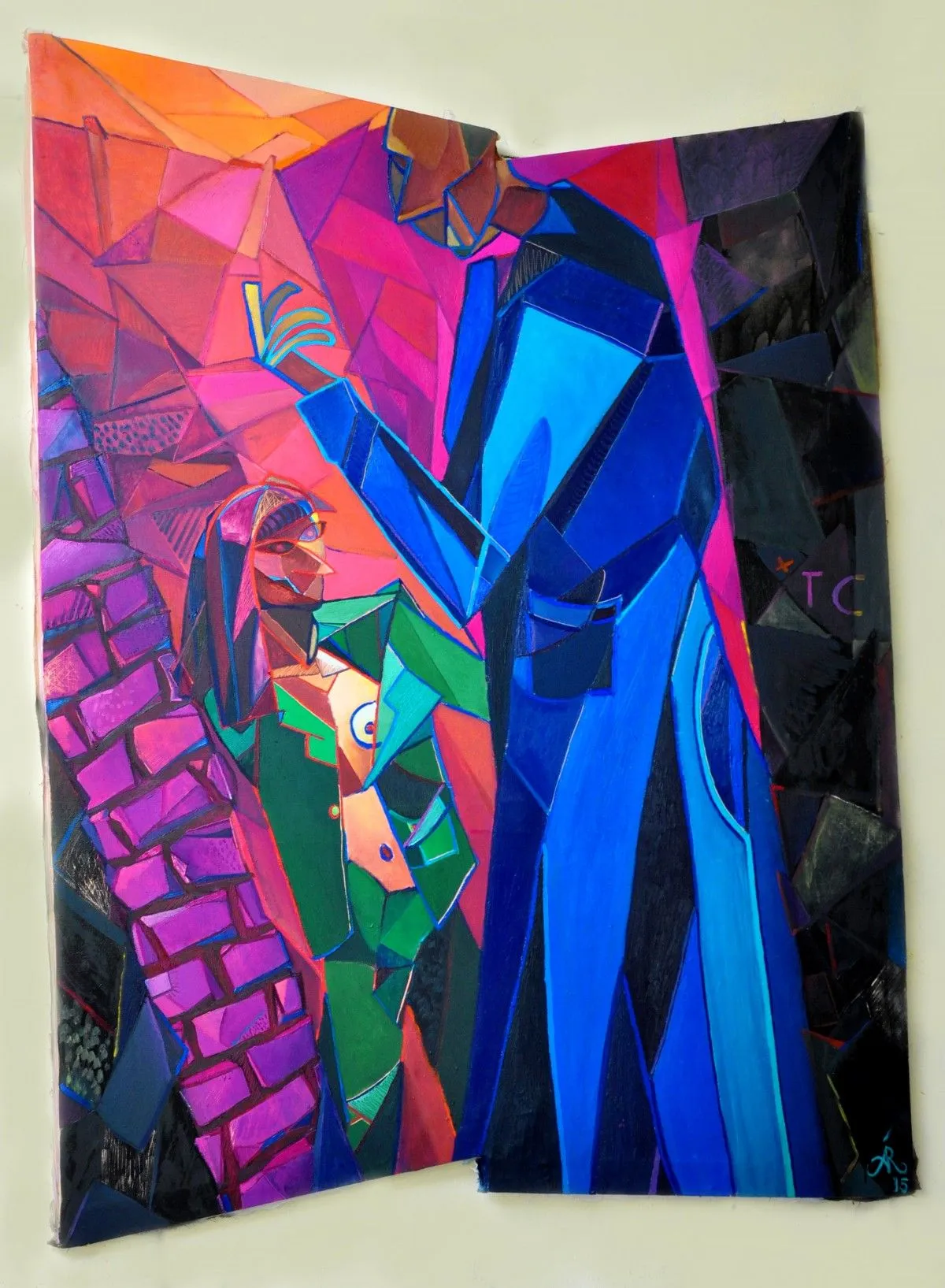 Party in Berlin, œuvre de Alexandra Ramirez