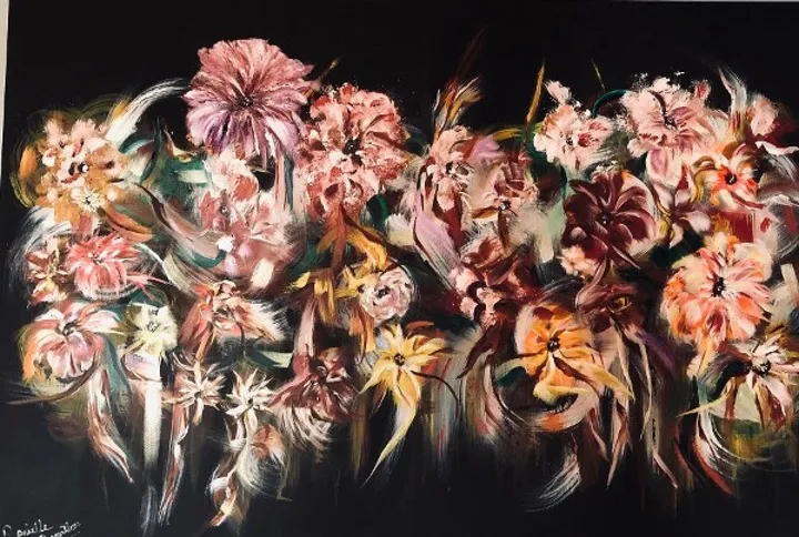 Éclat de couleurs, artwork by Danielle Quevillon