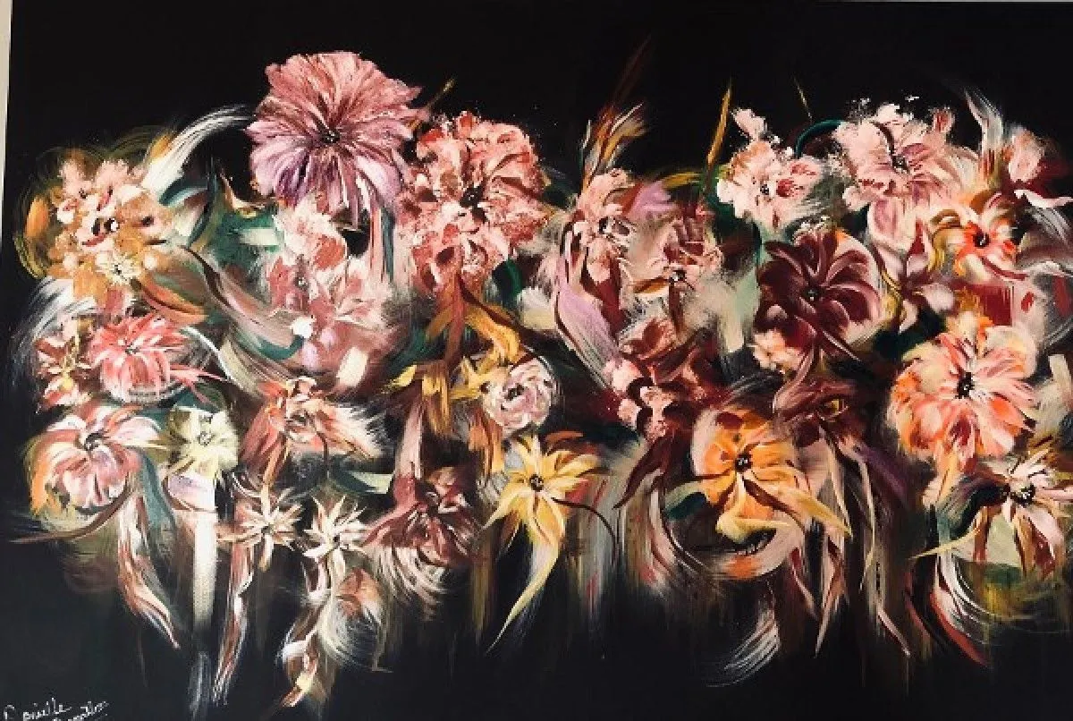 Éclat de couleurs, œuvre de Danielle Quevillon