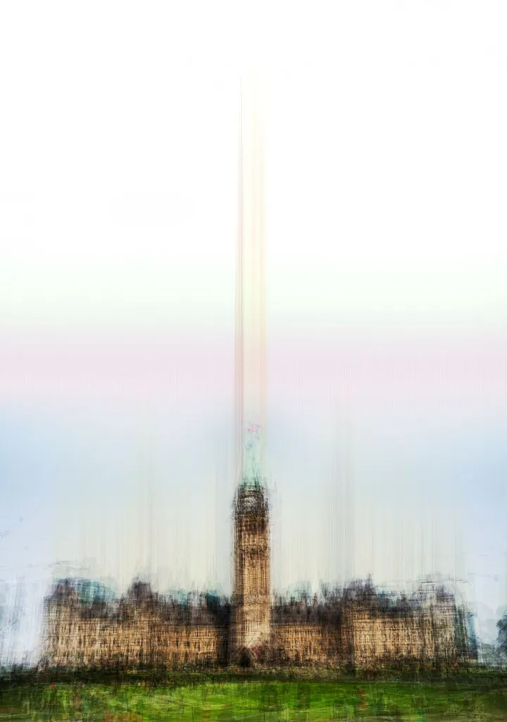 Parlement Ottawa, artwork by Eric Villeneuve