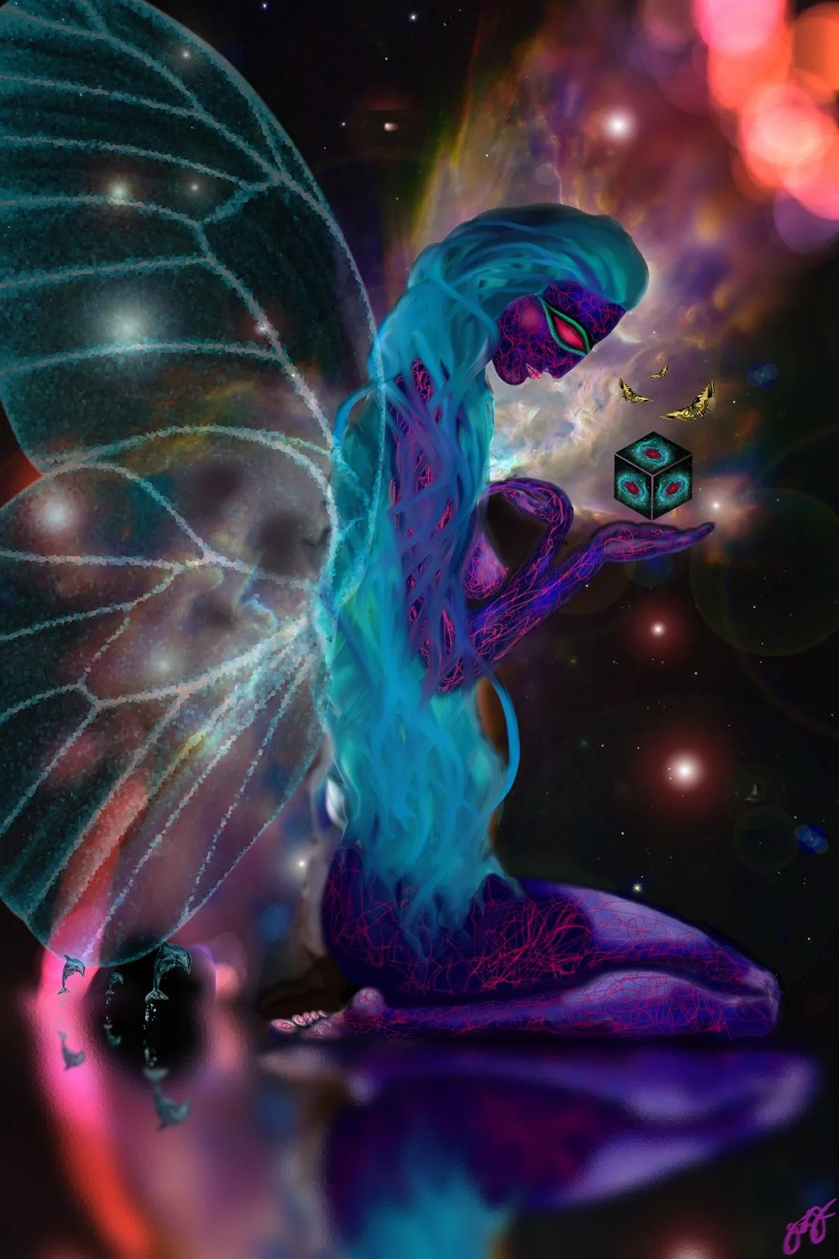 butterfly 4., artwork by Jason Lincoln Jeffers