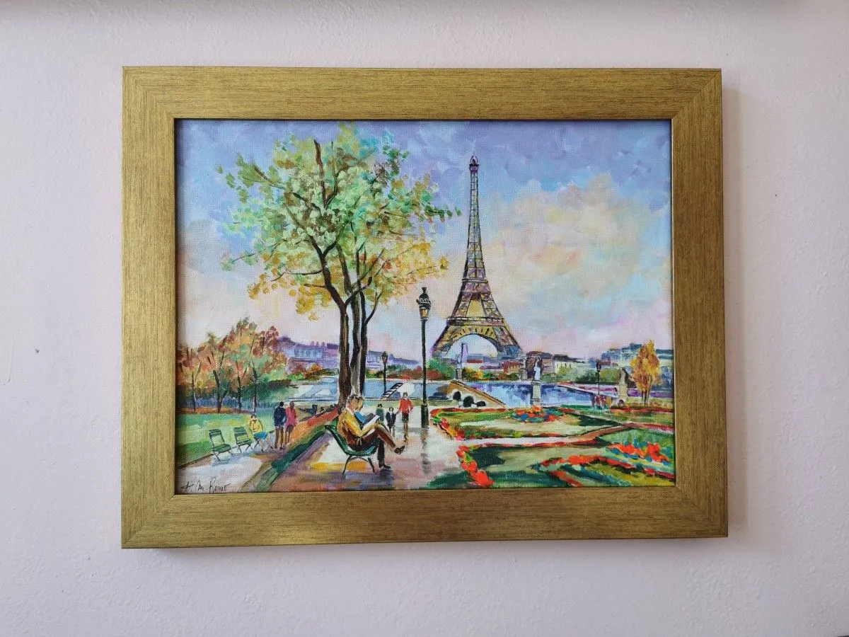 Tour Eiffel, œuvre de Antonia Bouvart