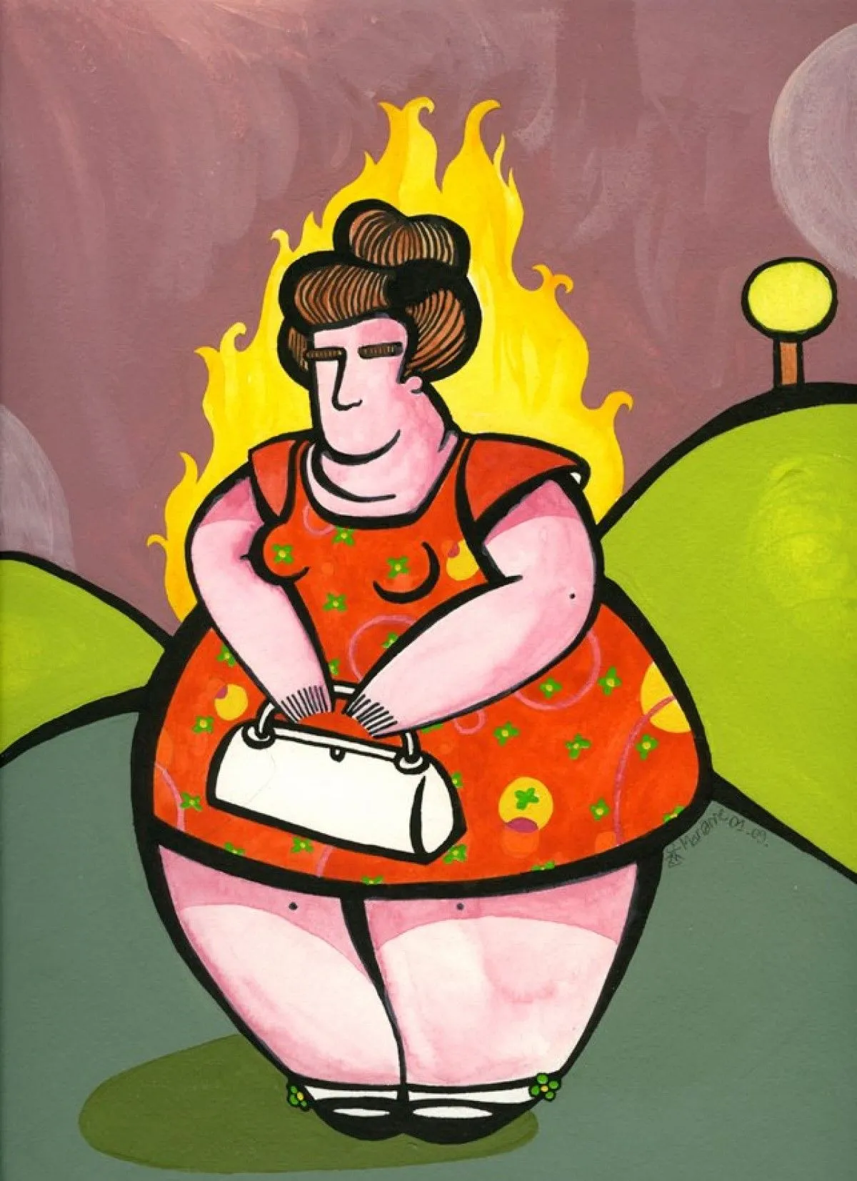hello, artwork by Marianne Thoyer