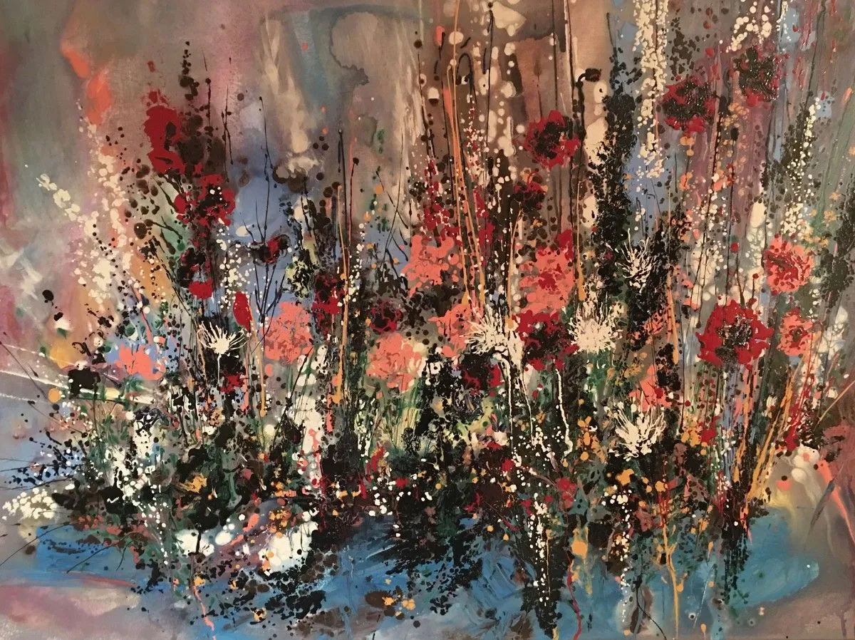 Wild Garden II, artwork by Khrystyna Kozyuk