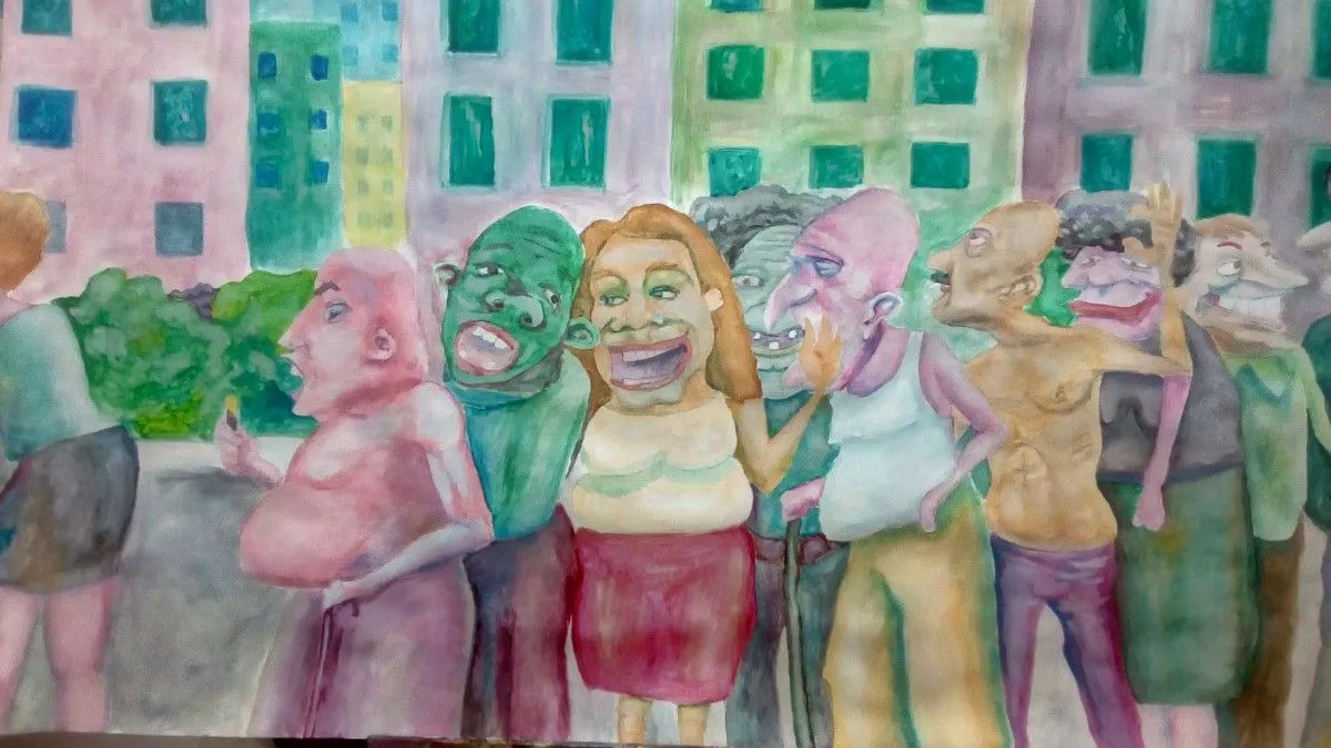Capital control, œuvre de Vasilis Gournis