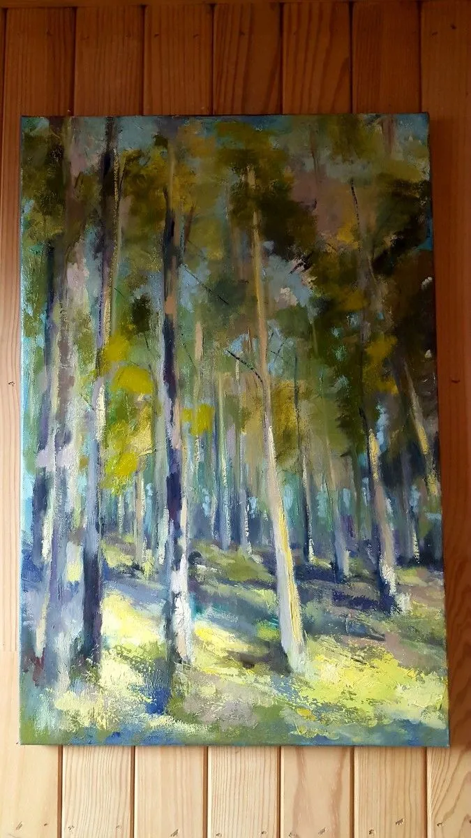Het bos, œuvre de Iliana Vaseva