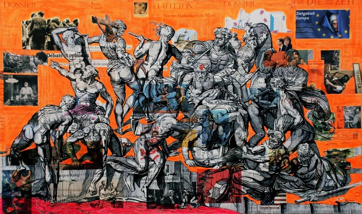 Battle of Cascina, œuvre de Stanislav Belovski