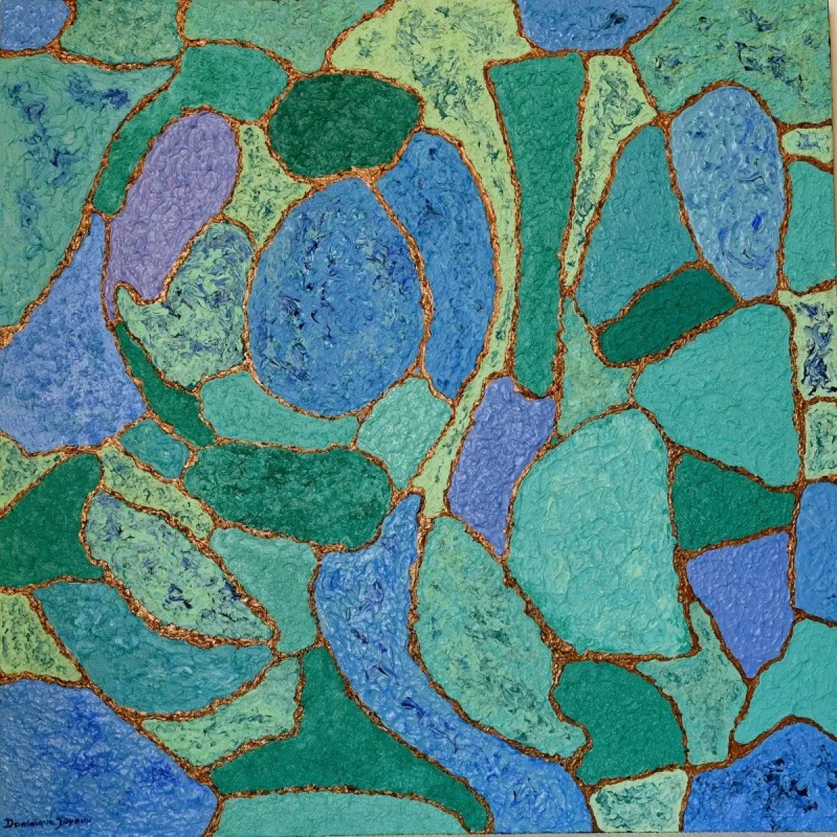 CONTINENTS ENDORMIS, œuvre de Dominique JOYEUX