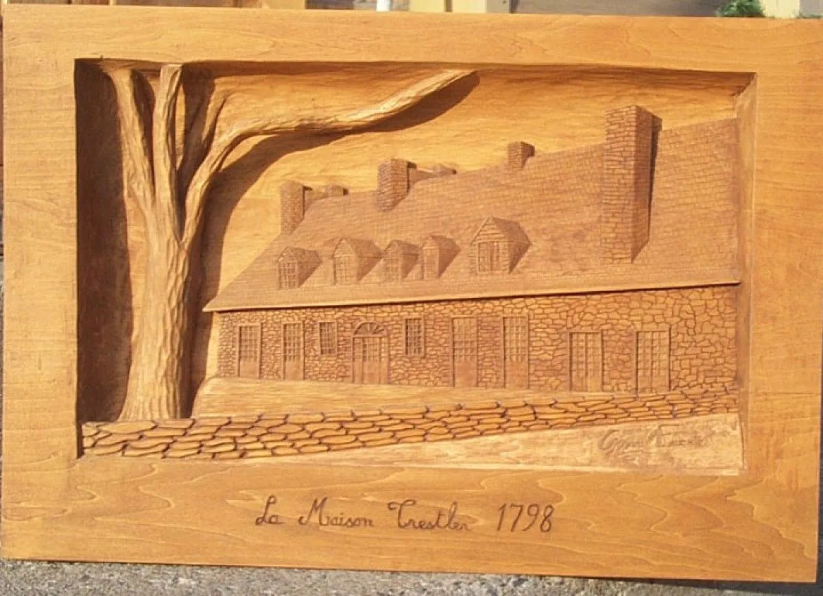 La Maison Trestler, artwork by Gérard Fuentes