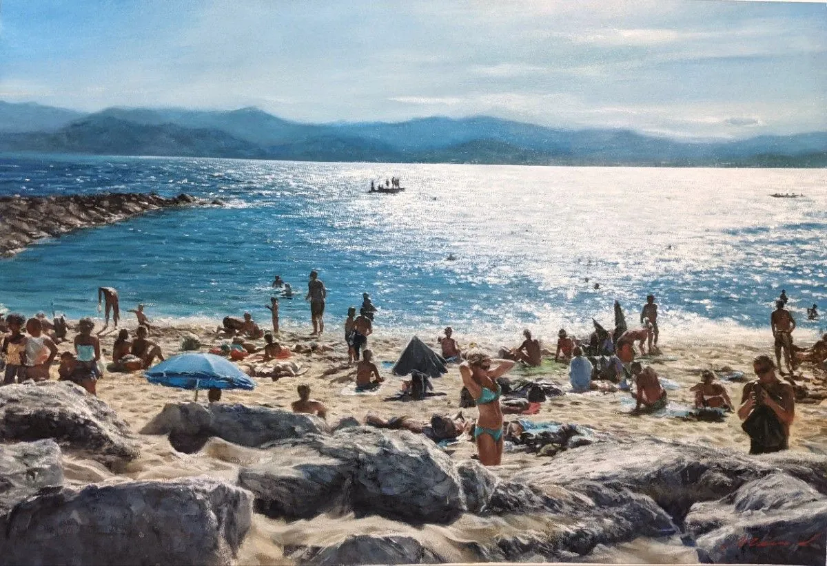 Côte d'Azur, œuvre de Misure Nien