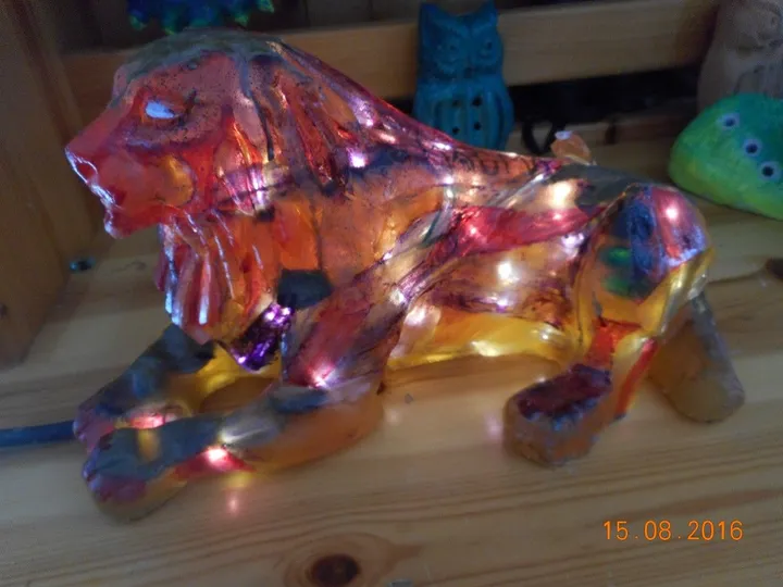 "Le repit du lion " Edition magma, artwork by Sam Redchouss