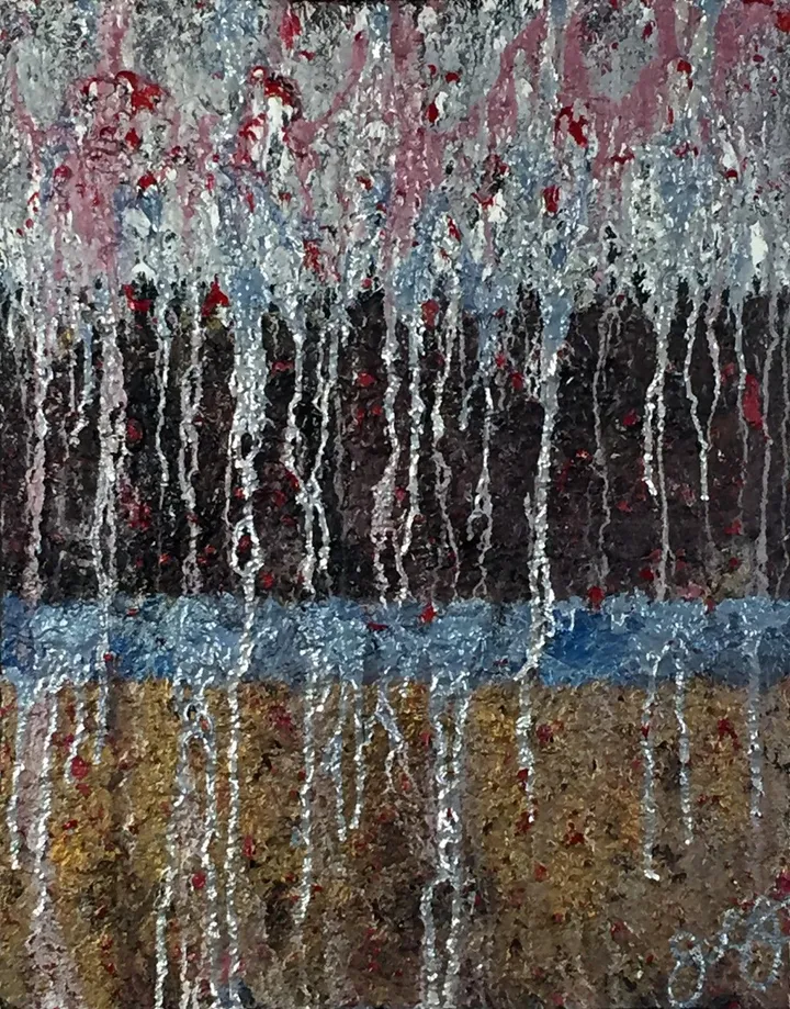 release from the cave 20., artwork by Jason Lincoln Jeffers