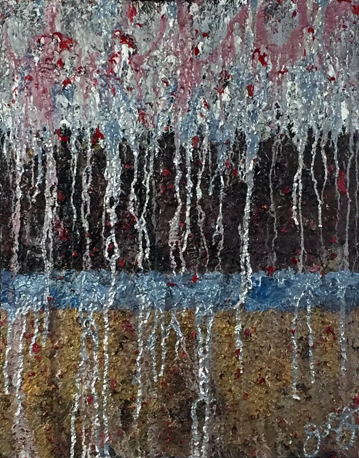 release from the cave 20., artwork by Jason Lincoln Jeffers