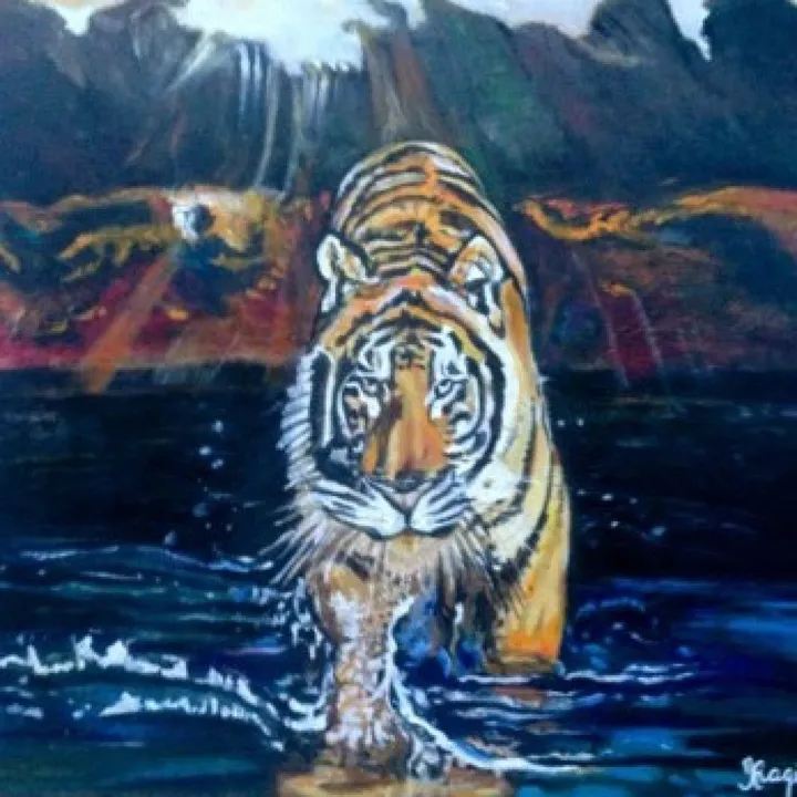 Sher khan, œuvre de mohammed rachid IRAQI