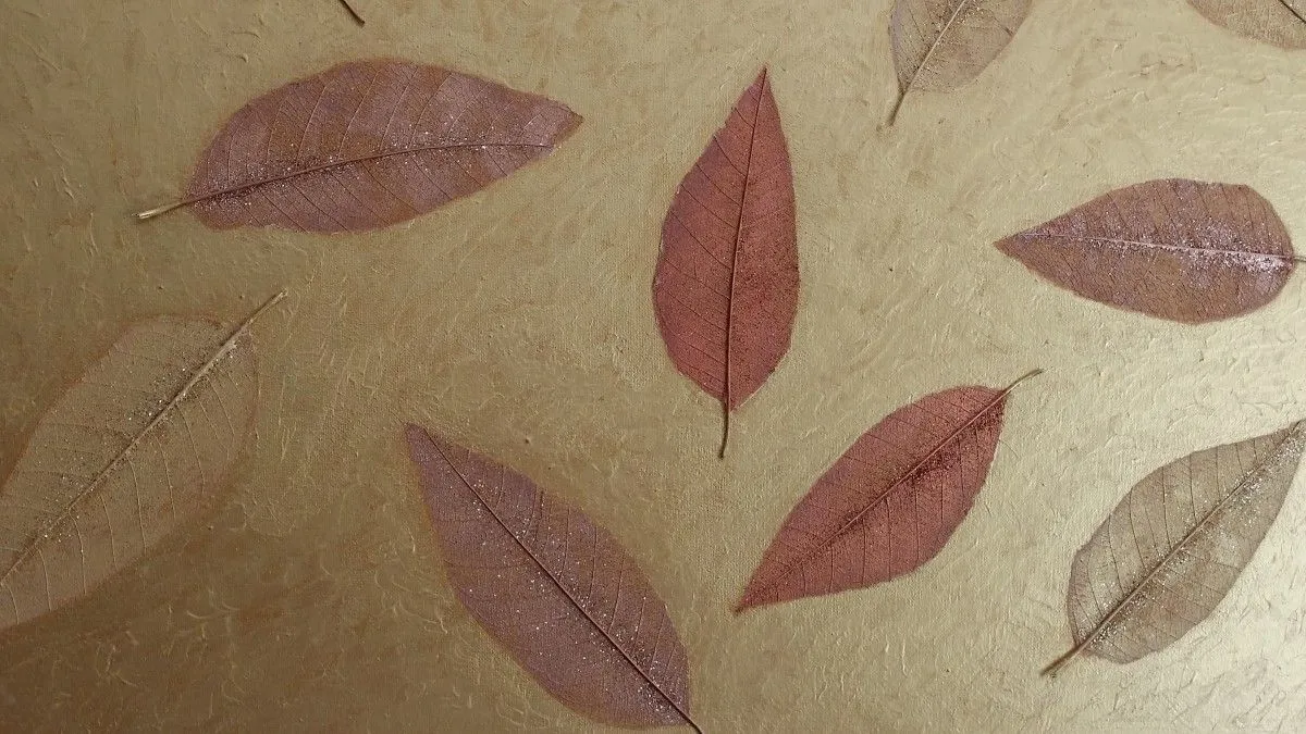 Automne Gold, œuvre de Cindy BLOSSE