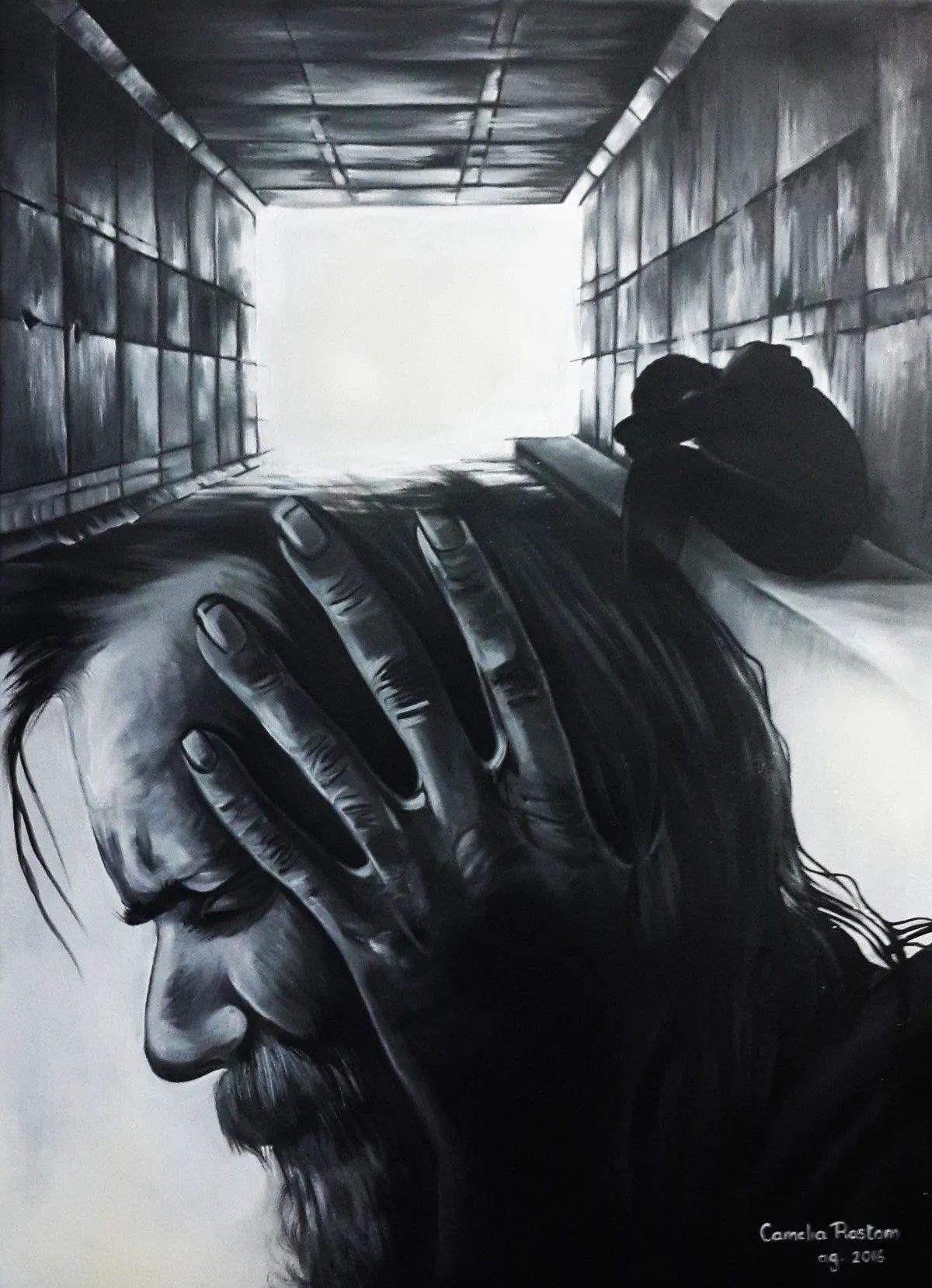 Silence!, œuvre de Camelia Rostom