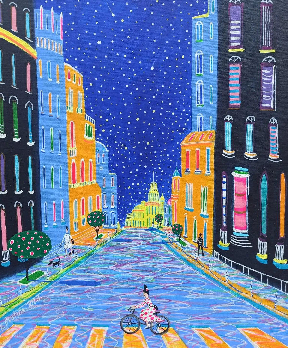 The Life On Midnight Lane, œuvre de Katrina Avotina