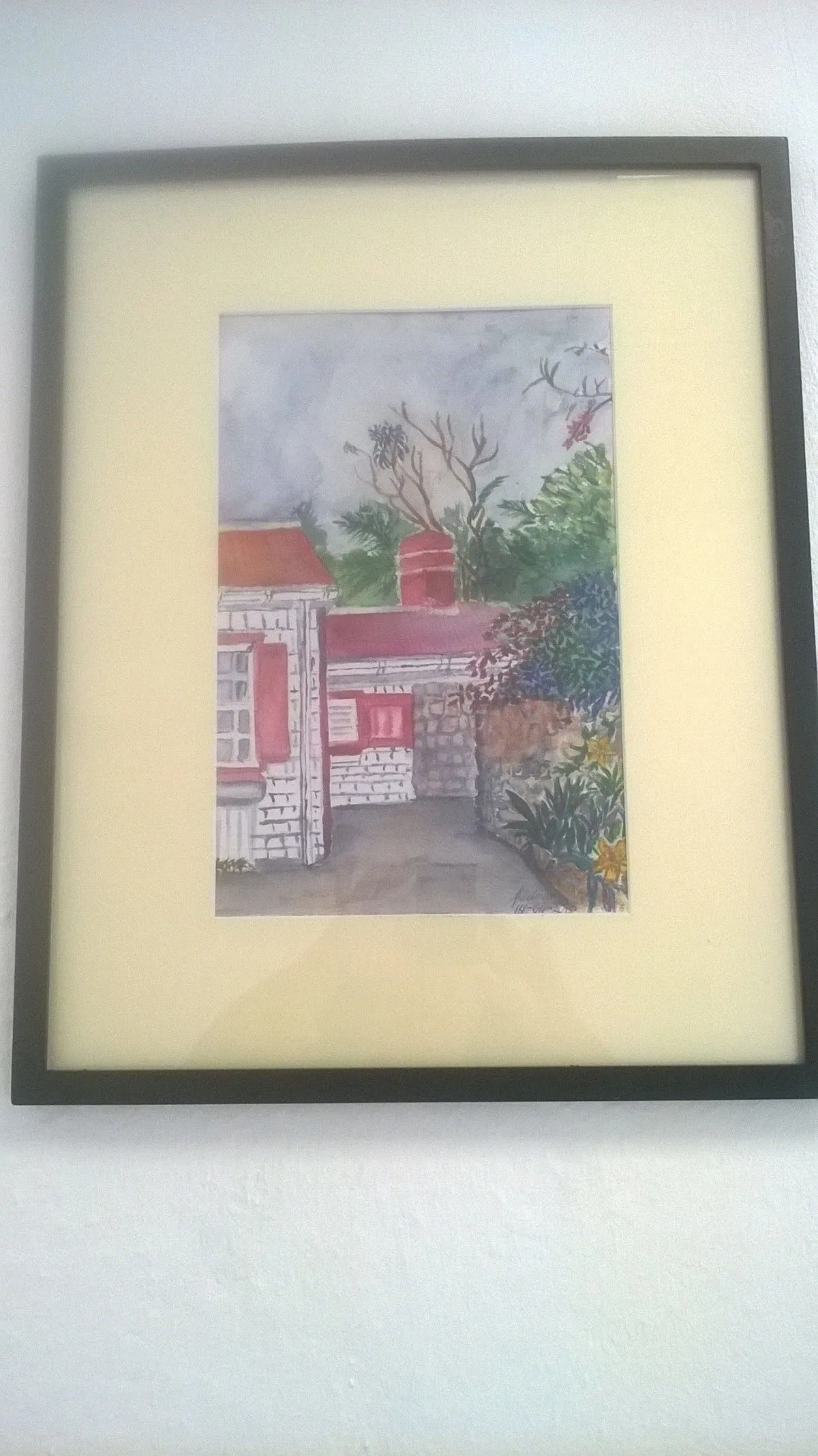 Misty Cottage, œuvre de Mary Thielman