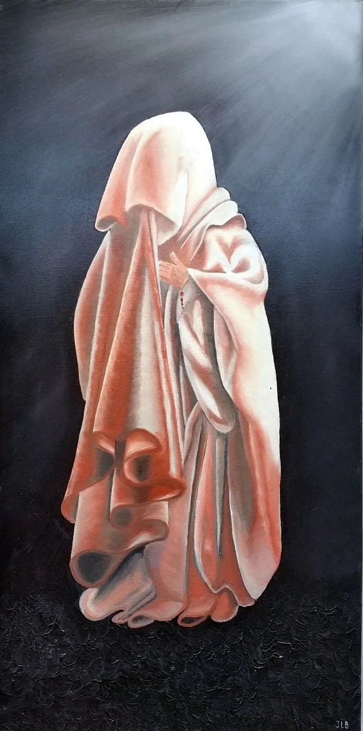 Moine Pleureur N°1, œuvre de Jean Louis Burdet Nom (PYL)