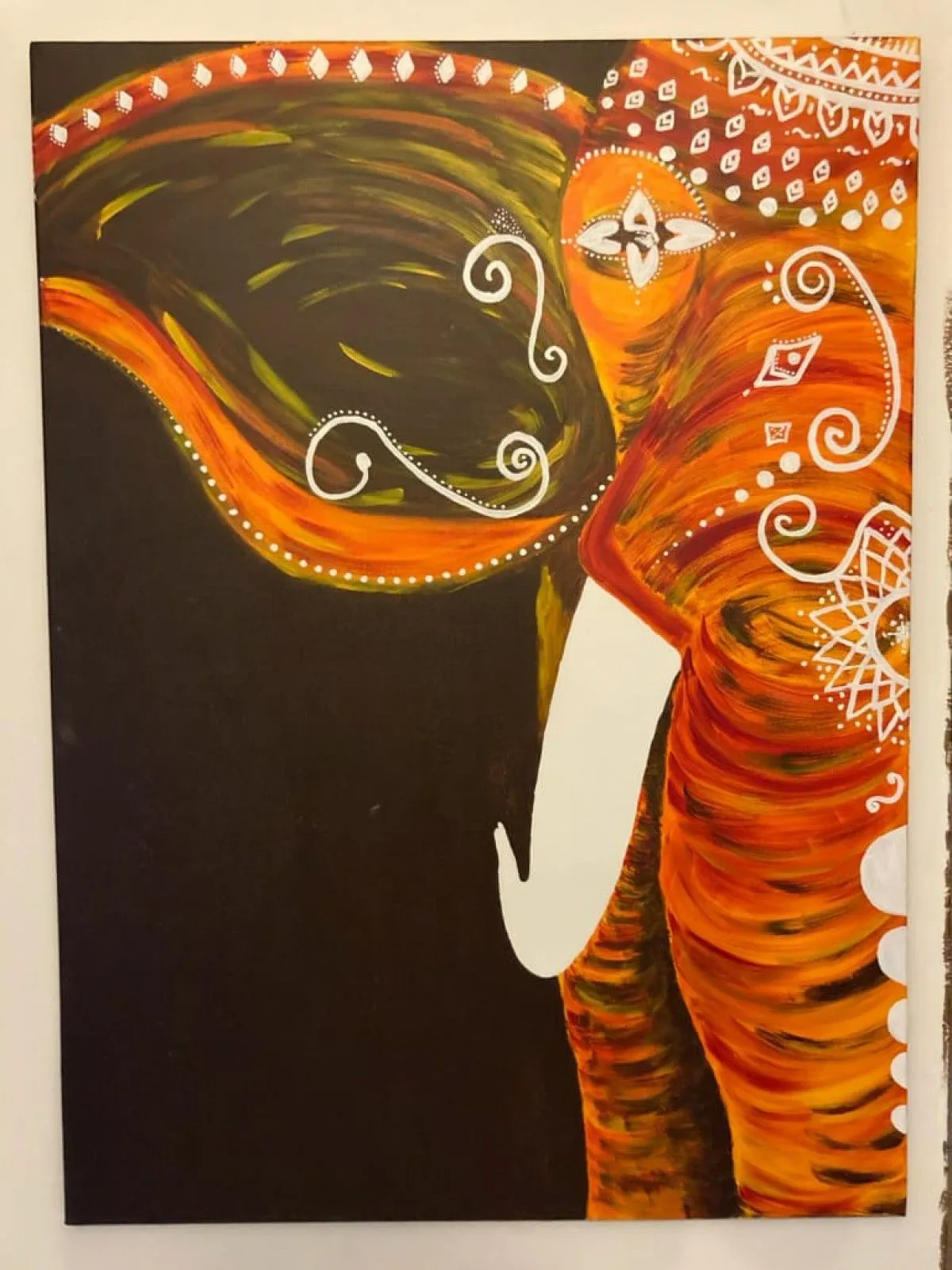 couleurs d'Afrique, œuvre de Sylvie Delmer