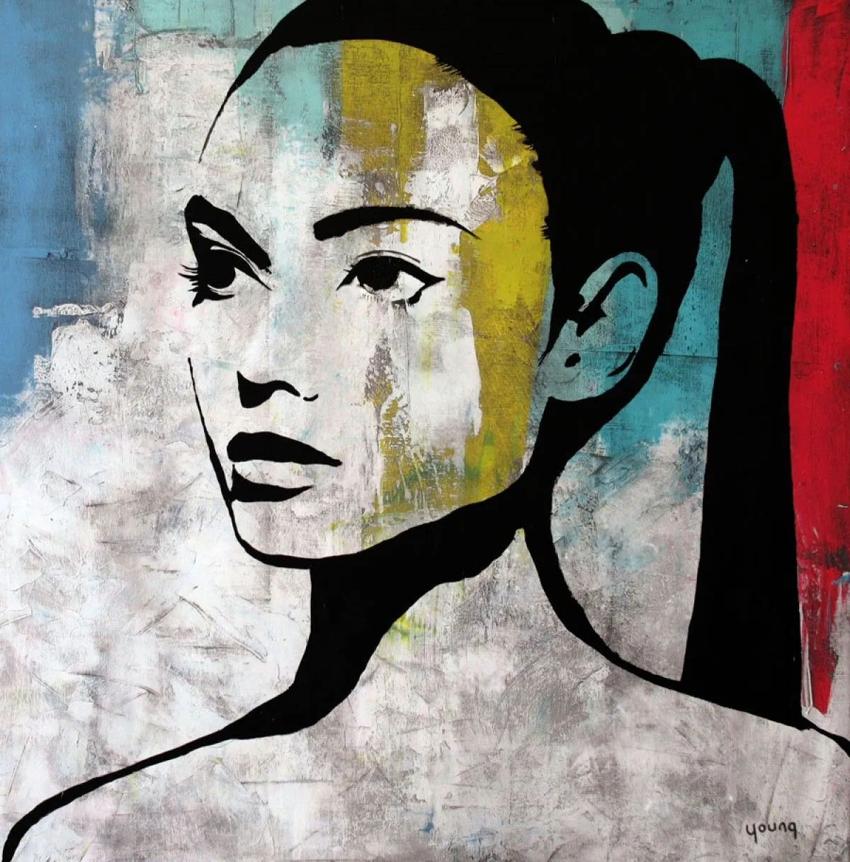 Leylou, œuvre de Steve Young