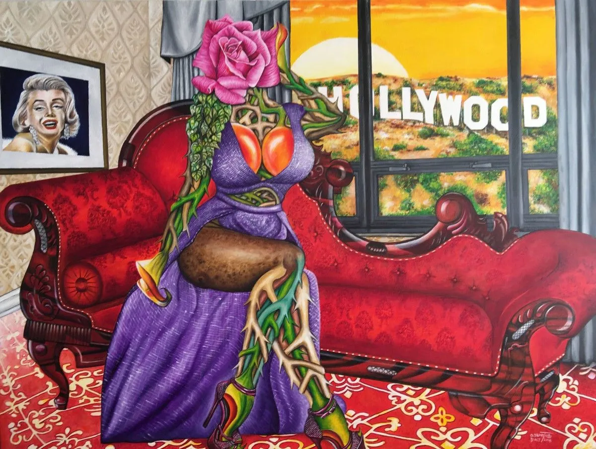 The Glamour and the Sexual  Abuse in Hollywood, œuvre de O. Yemi Tubi