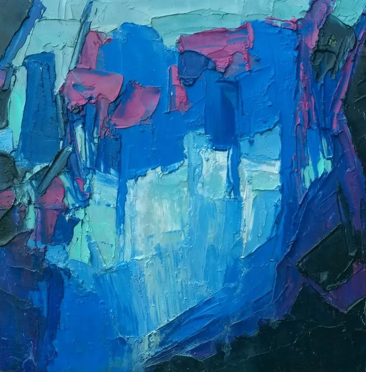 Glow of Swamp, artwork by Abhishek Kumar