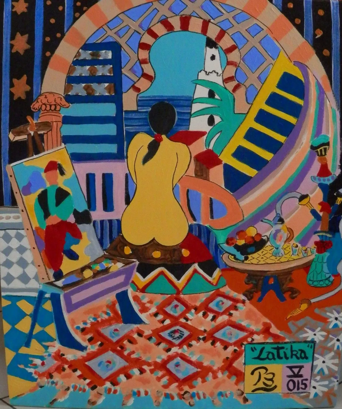 "latika", artwork by Patrick Bergès