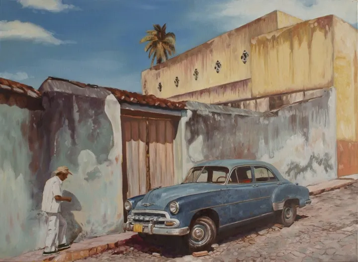 Cuba/Trinidad 2/5, œuvre de Hubert Camiglieri