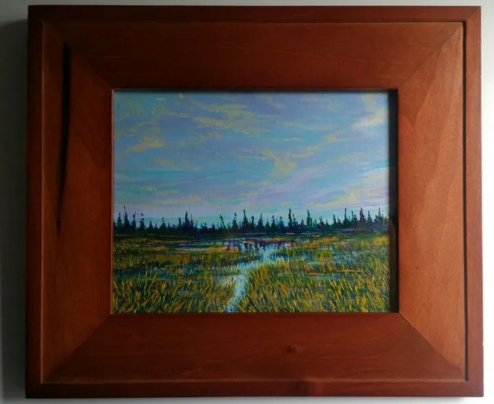 Lake of the woods marsh, œuvre de Todd Kasprick