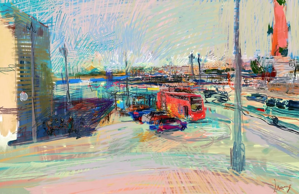 Strelka, œuvre de Andrey Malykh