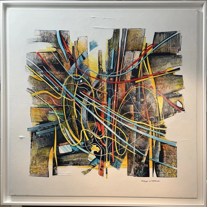Entrelacements, artwork by Philippe LE TORRIELLEC