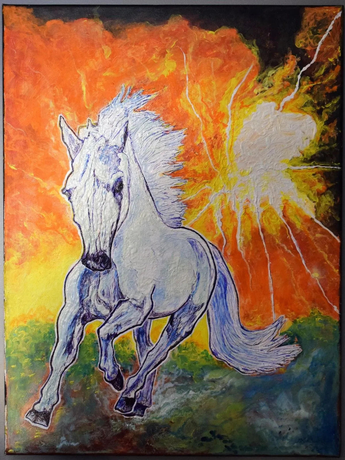 Vitalité, artwork by Denis Roucau