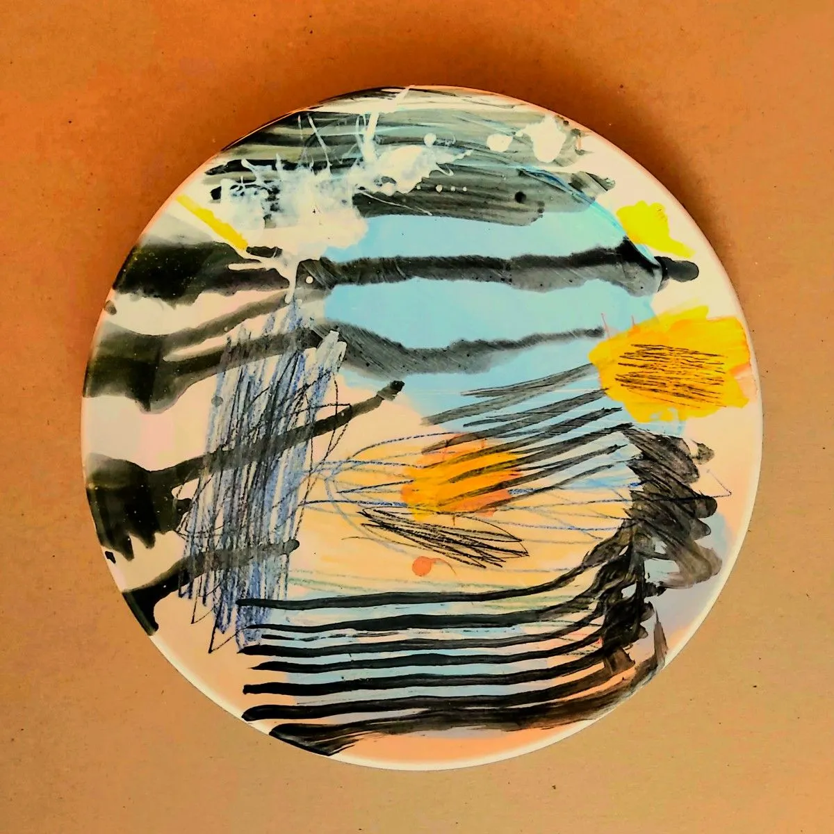 ASSIETTE 1, artwork by MICHEL RABANELLY
